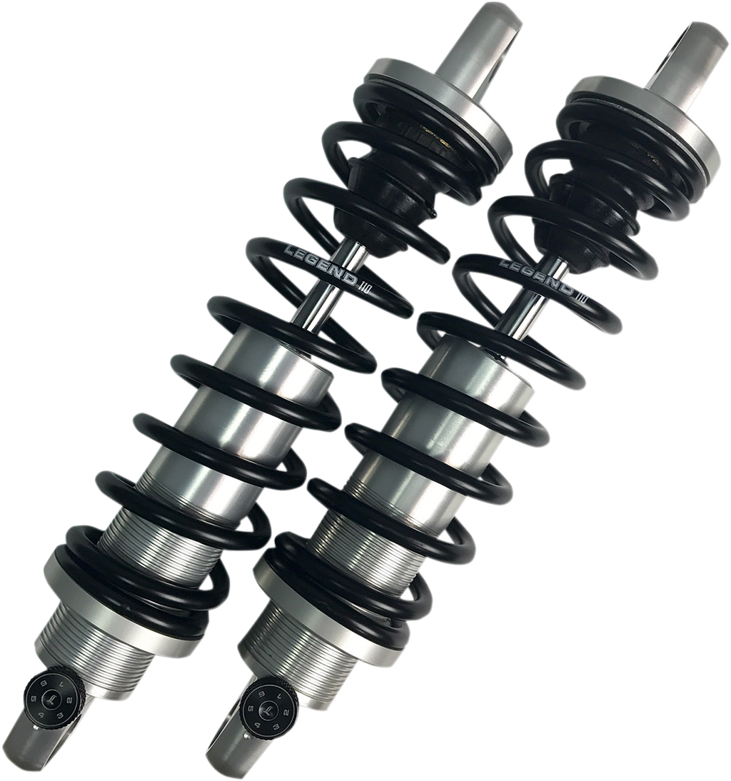 LEGEND SUSPENSION REVO-A Adjustable Dyna Coil Suspension - Clear Anodized - Heavy-Duty - 12" 1310-1776