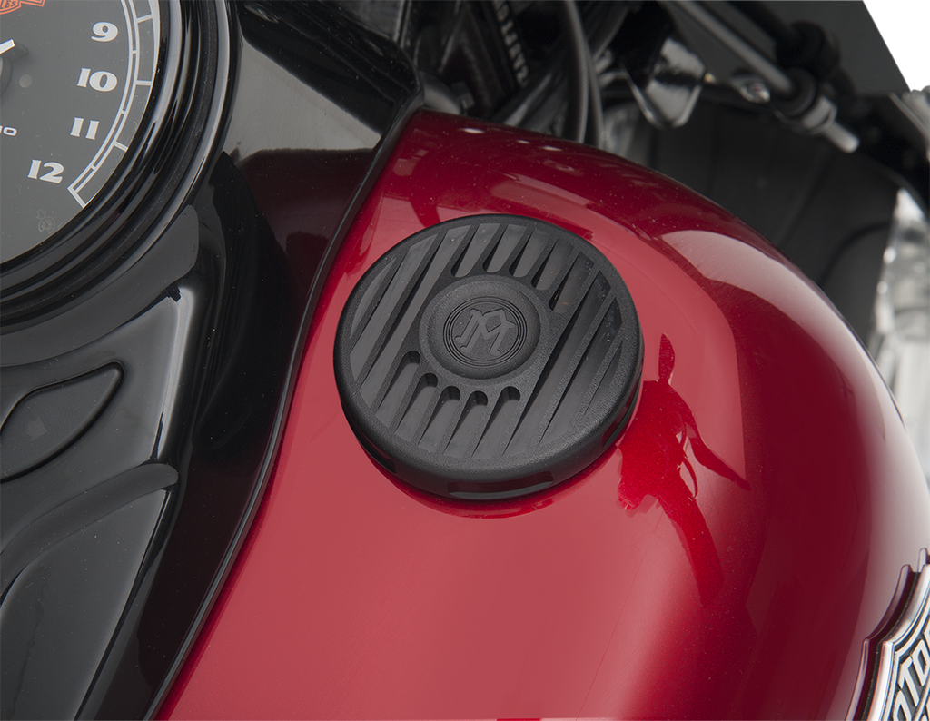 PERFORMANCE MACHINE (PM) Fuel Cap - Grill - Chrome 0210-2055GRL-CH