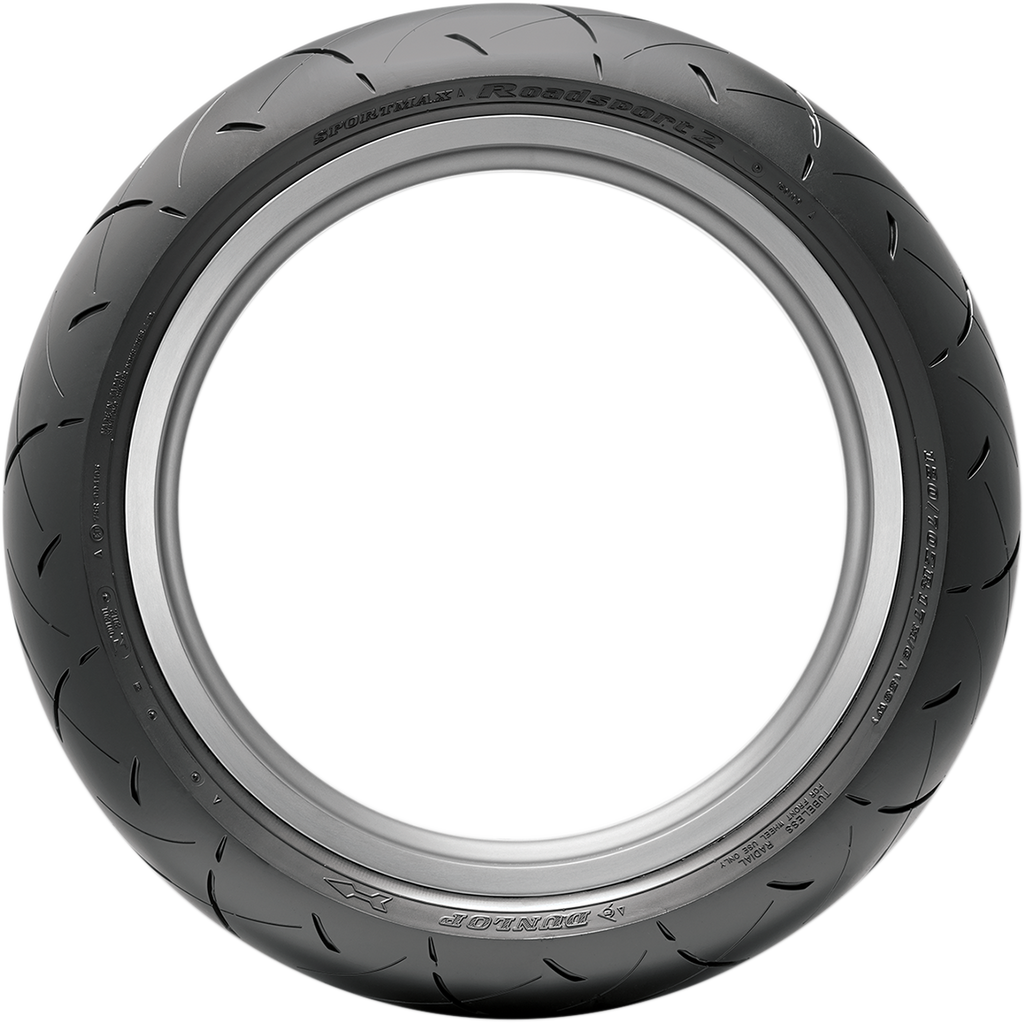 DUNLOP Tire - Roadsport 2 - Front - 120/70R17 - (58W) 45238704