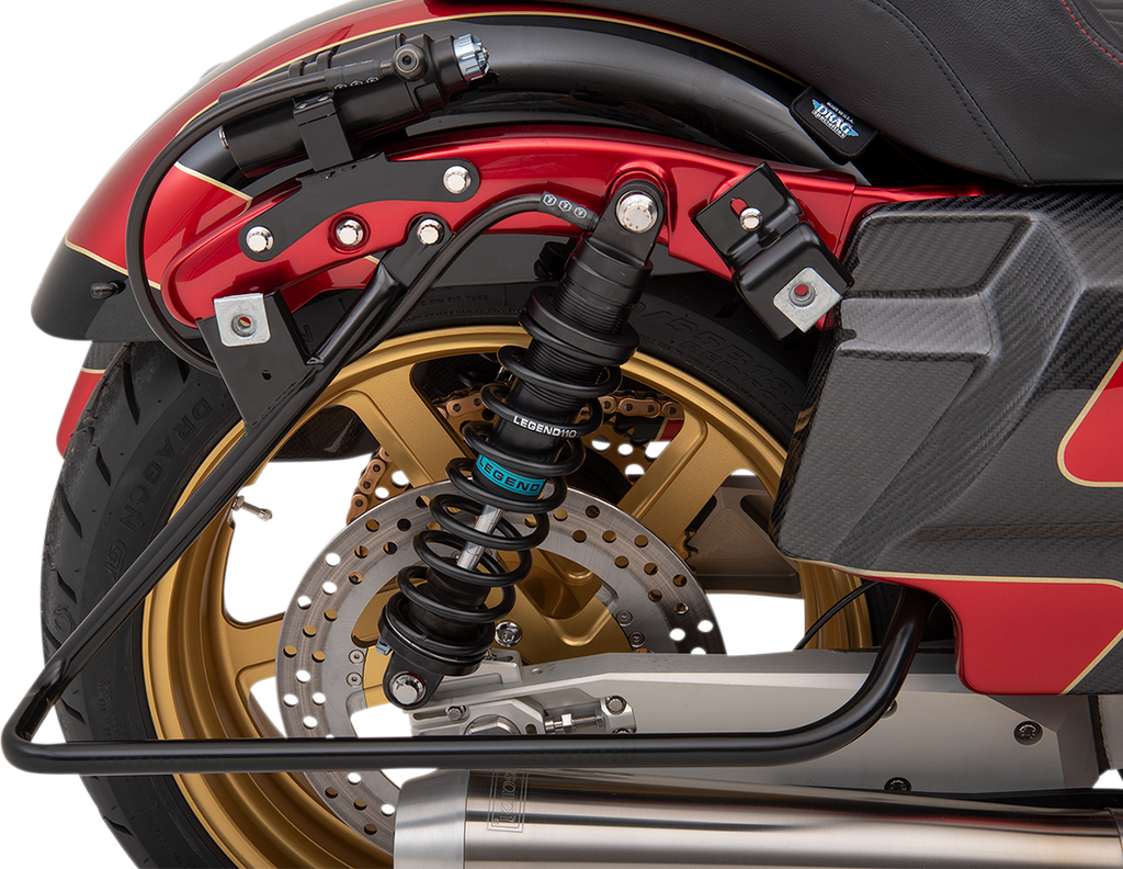 LEGEND SUSPENSION REVO ARC Remote Reservoir Shocks - Standard - Black - 13" - '14+ FL 1310-1886