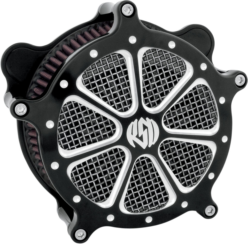 RSD Speed 7 Air Cleaner - Contrast Cut - '08-'16 0206-2004-BM