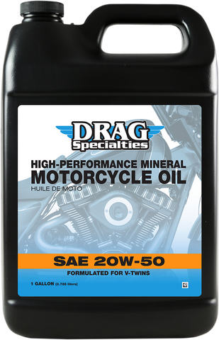 DRAG SPECIALTIES OIL Engine Oil 20W-50 - 1 U.S. gal. 198926