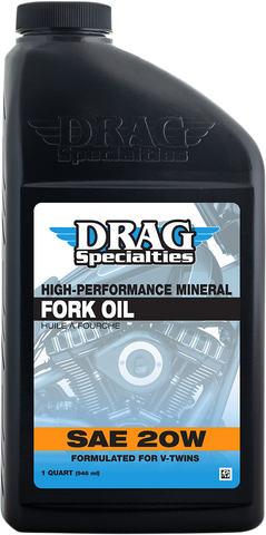 DRAG SPECIALTIES OIL Fork Oil - 20W, Heavy - 1 U.S. quart 198933