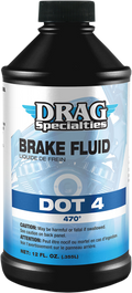 DRAG SPECIALTIES OIL DOT 4 Brake Fluid - 12 U.S. fl oz. 37030013