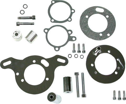 Chrome Aircleaner Adapter S&S To Cv