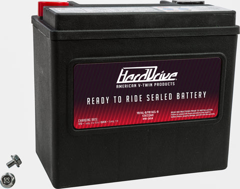 Battery Yb16l B/Cl B 325cca Factory Activated Sealed Agm