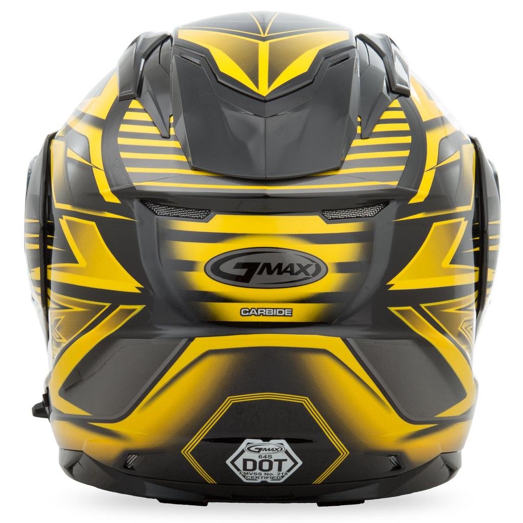 Gm 64s Modular Carbide Snow Helmet Black/Yellow Xs