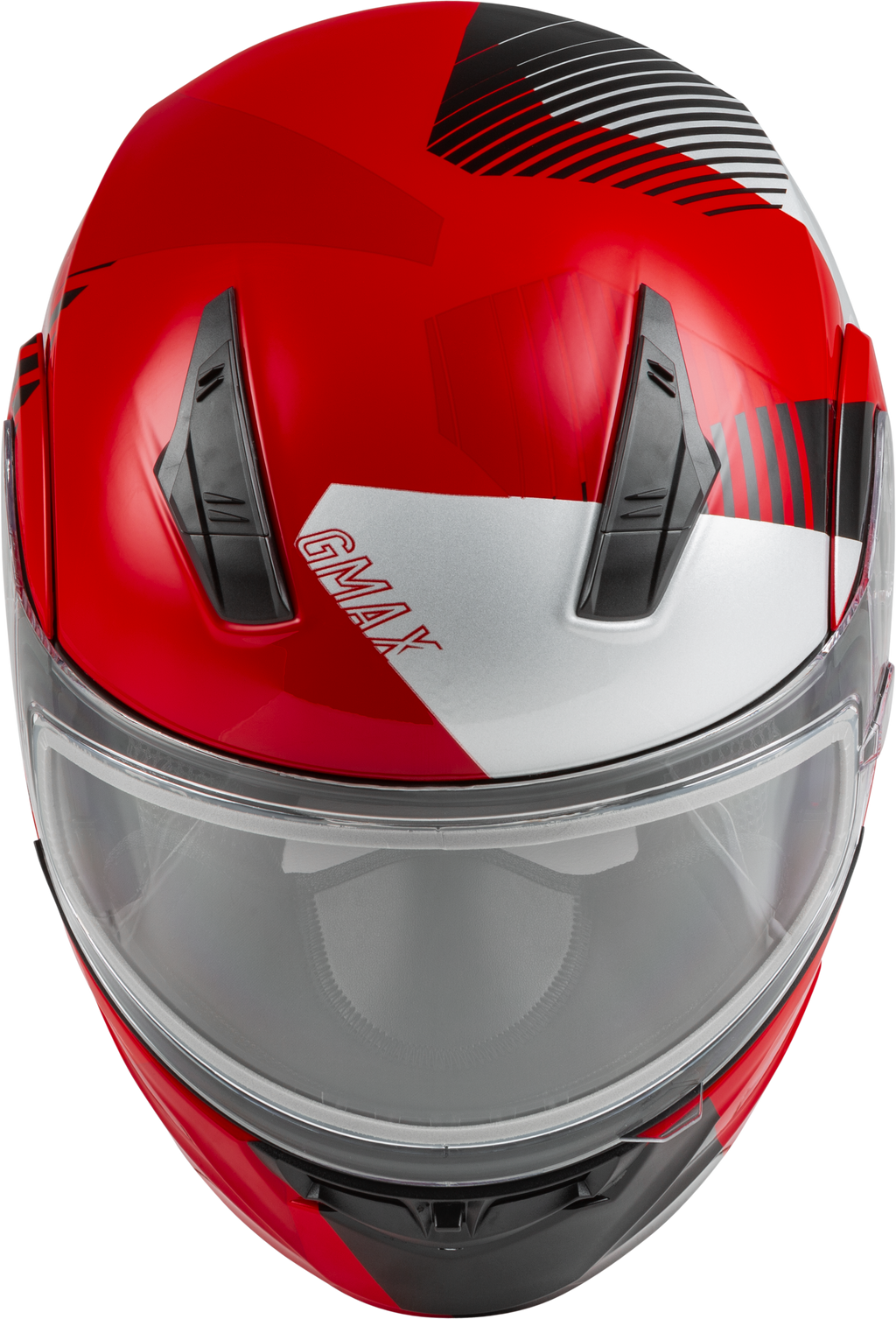 Md 04s Modular Reserve Snow Helmet Red/Silver/Black 2x