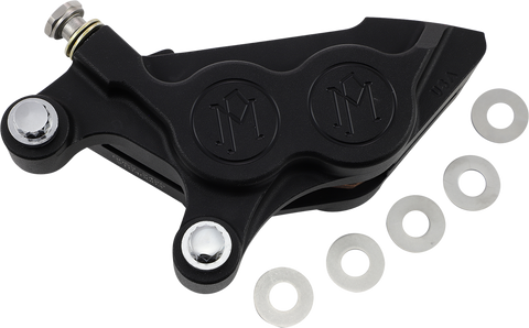 PERFORMANCE MACHINE (PM) 4-Piston Caliper - Black Ops - Left Front 0052-2425-SMB