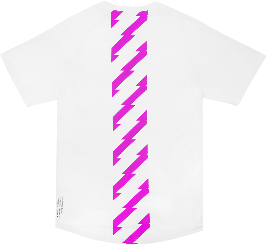 MUC-OFF USA Riders Short-Sleeve Jersey - White - Small 20481