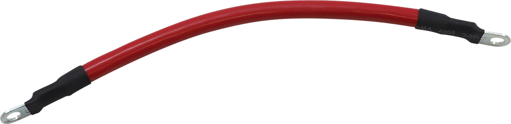 MOOSE RACING Battery Cable - 8" - Red 680-6708