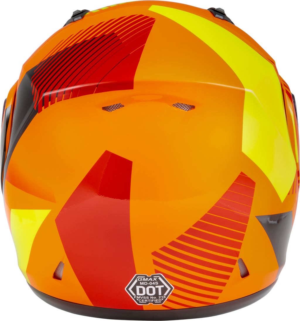 Md 04s Modular Reserve Snow Helmet Neon Orange/Hi Vis Xl