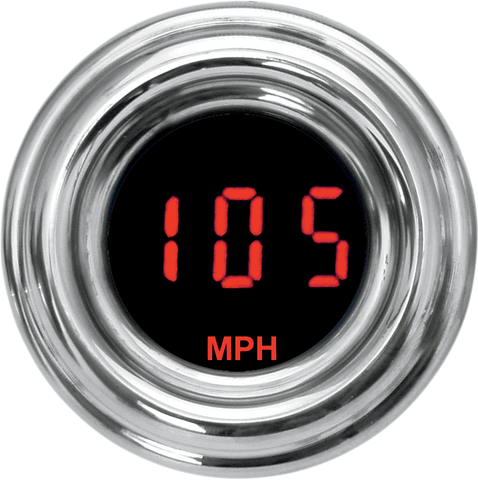 DAKOTA DIGITAL 1-7/8" MPH 4000 Series Speedometer - Red Display MCL-4013R-R