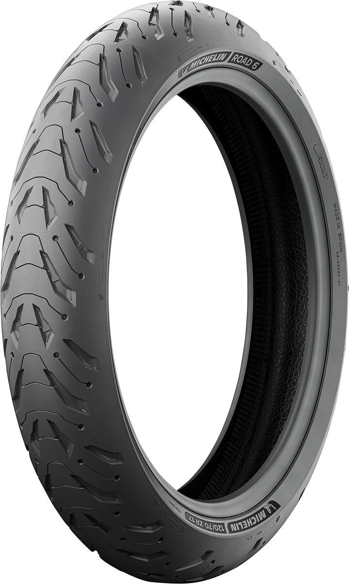 MICHELIN Tire - Road 6 - Front - 120/70R17 - (58W) 26276