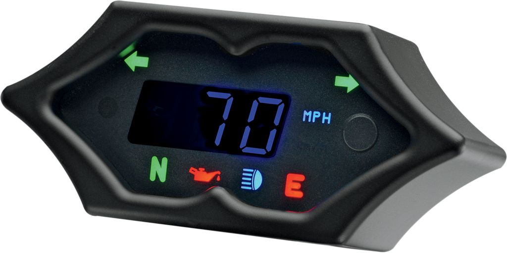 DAKOTA DIGITAL 5000 Series Spike Speedometer - Black - 2" H x 4.5" W MCL-5200-K