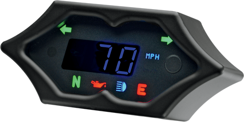 DAKOTA DIGITAL 5000 Series Spike Speedometer - Black - 2" H x 4.5" W MCL-5200-K
