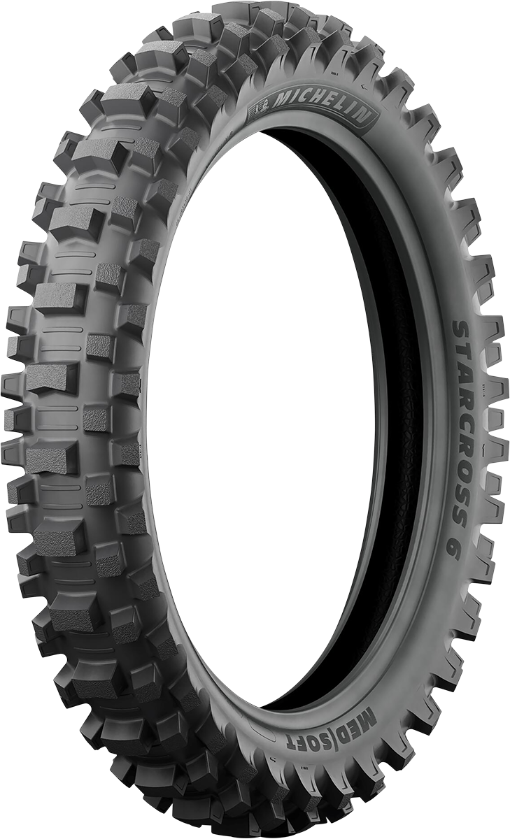 MICHELIN Tire - Starcross? 6 Medium Soft - Rear - 120/80-19 - 63M 51903
