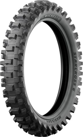 MICHELIN Tire - Starcross? 6 Medium Soft - Rear - 120/80-19 - 63M 51903