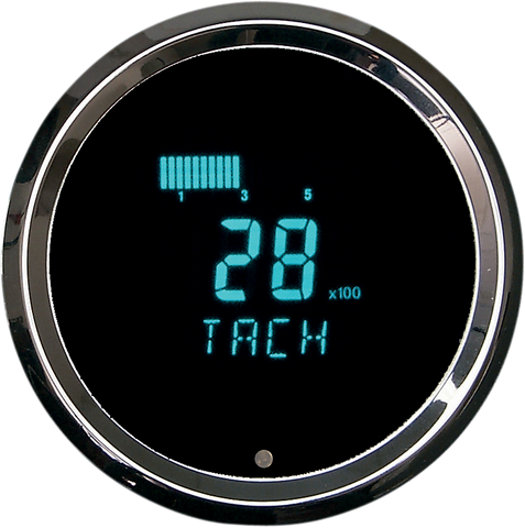 DAKOTA DIGITAL 3021 Odyssey II Tachometer - Resolution 100 RPM - 3.375" HLY-3021