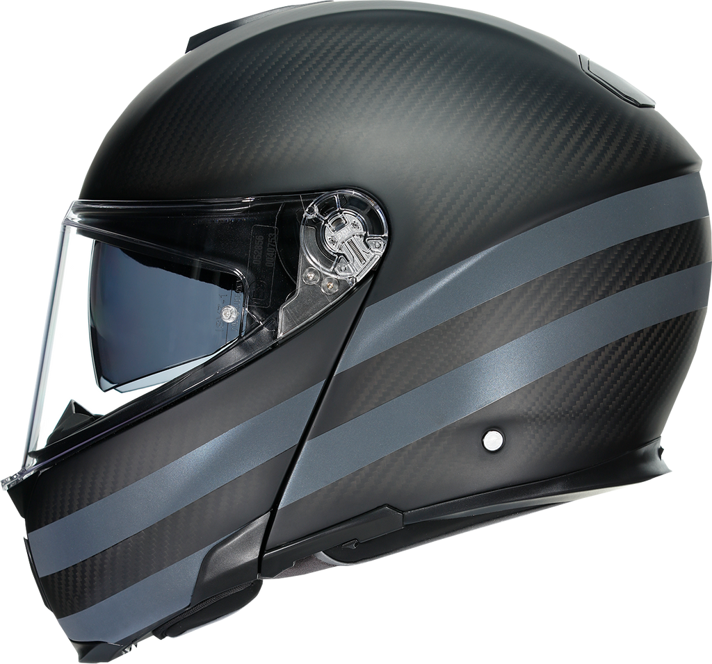 AGV SportModular Helmet - Dark Refractive - Carbon/Black - Small 211201O2IY01410