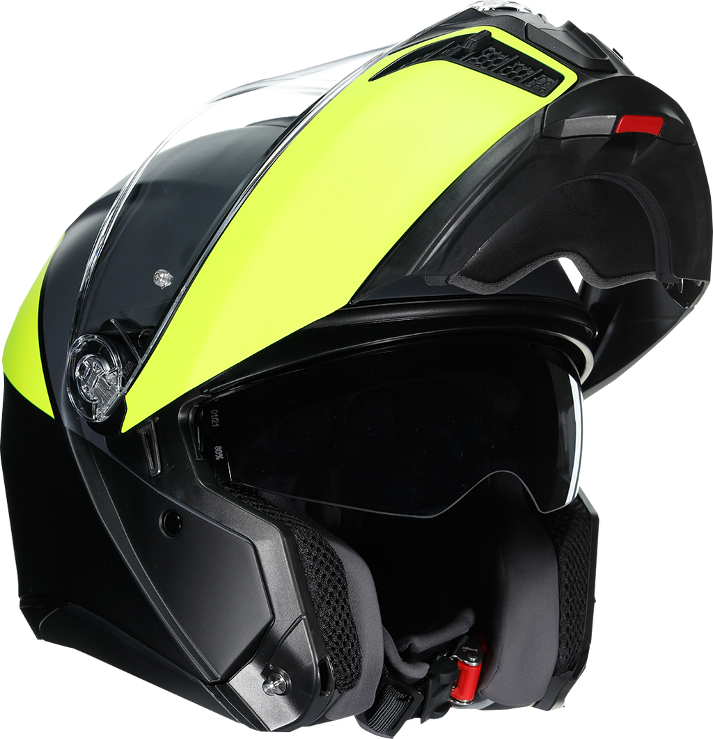 AGV Tourmodular Helmet - Balance - Black/Yellow Fluo/Gray - Large 211251F2OY00114