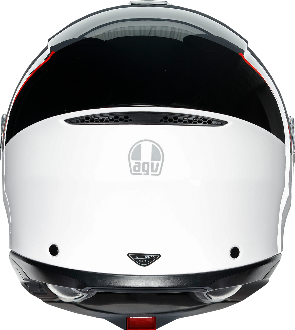 AGV Tourmodular Helmet - Balance - White/Gray/Red - Medium 211251F2OY00212