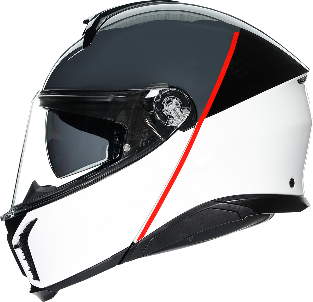 AGV Tourmodular Helmet - Balance - White/Gray/Red - Medium 211251F2OY00212