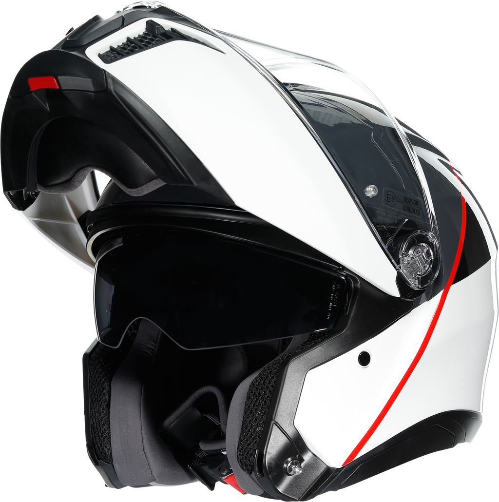 AGV Tourmodular Helmet - Balance - White/Gray/Red - Large 211251F2OY00214