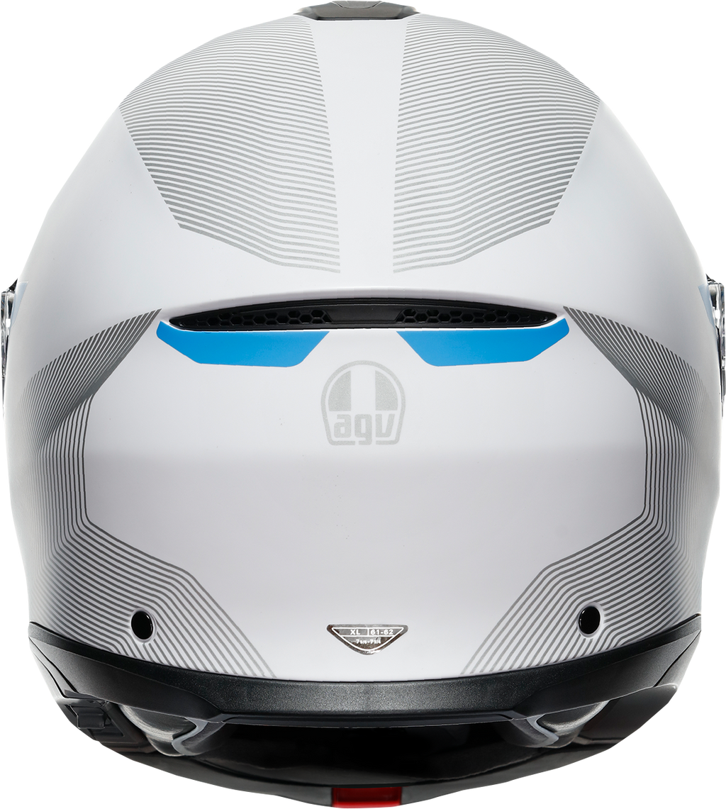 AGV Tourmodular Helmet - Frequency - Gray/Blue - Small 211251F2OY00610