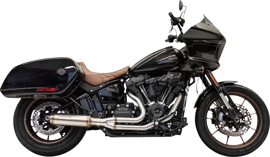 BASSANI XHAUST Road Rage Stainless 2-into-1 Exhaust System - Super Bike Muffler 1S78SS