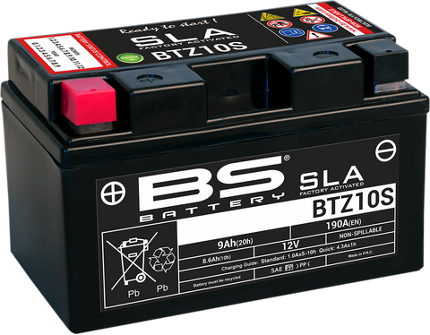 BS BATTERY Battery - BTZ10S 300636