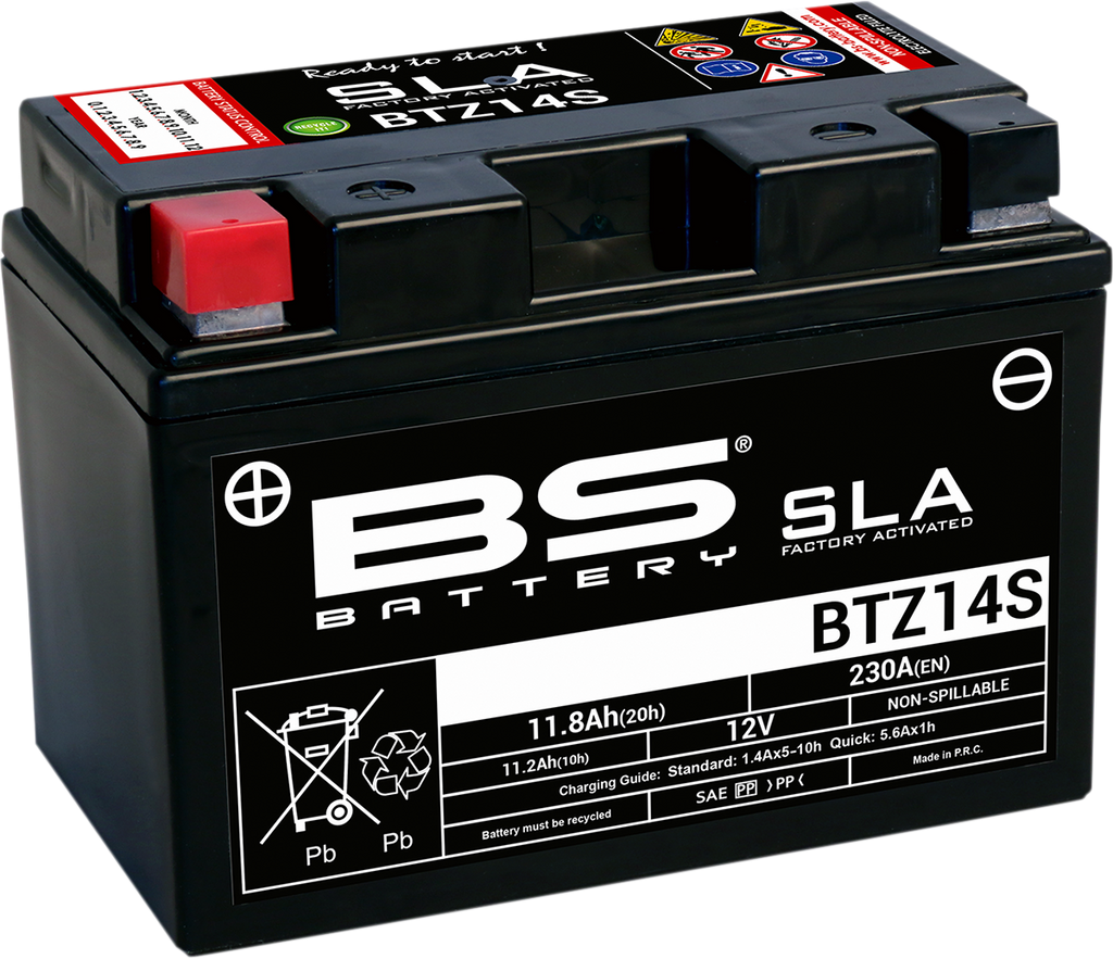 BS BATTERY Battery - BTZ14S 300638