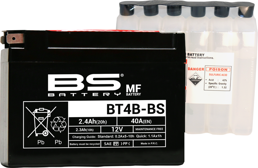 BS BATTERY Battery - BT4B-BS 300625