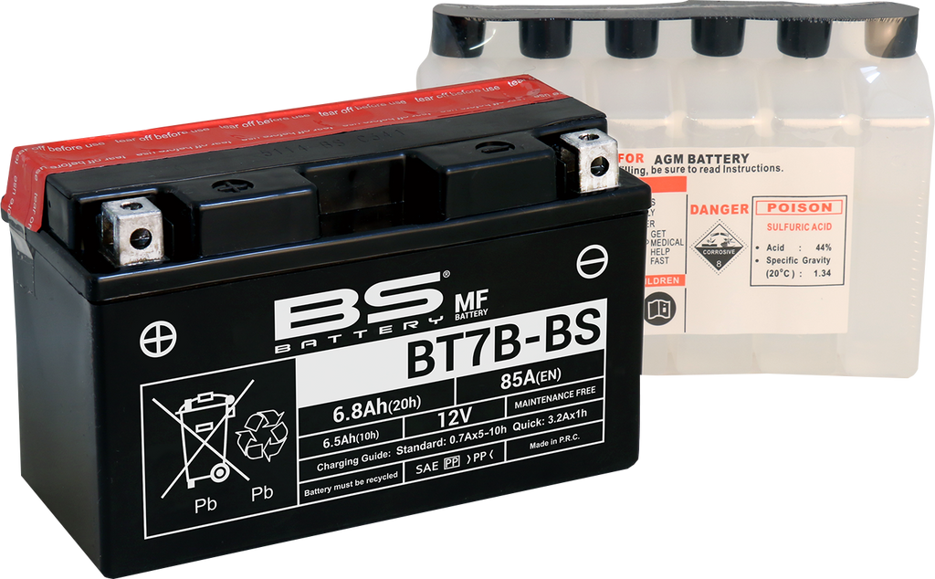 BS BATTERY Battery - BT7B-BS 300626