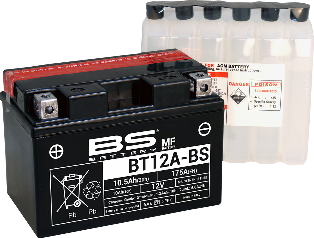 BS BATTERY Battery - BT12A-BS 300602