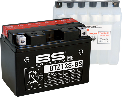 BS BATTERY Battery - BTZ12S-BS 300697