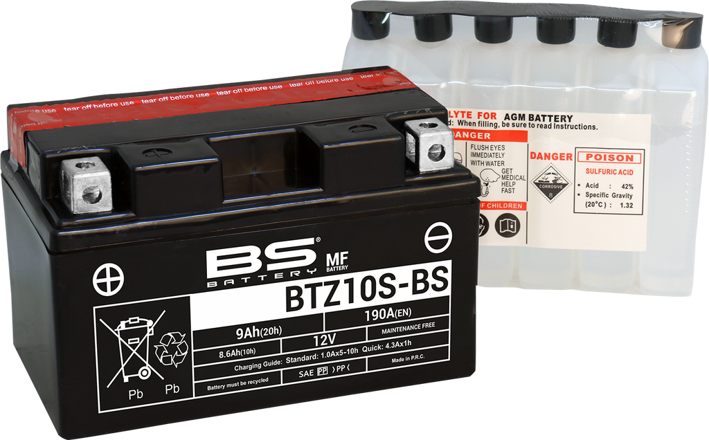 BS BATTERY Battery - BTZ10S-BS 300696