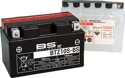 BS BATTERY Battery - BTZ10S-BS 300696