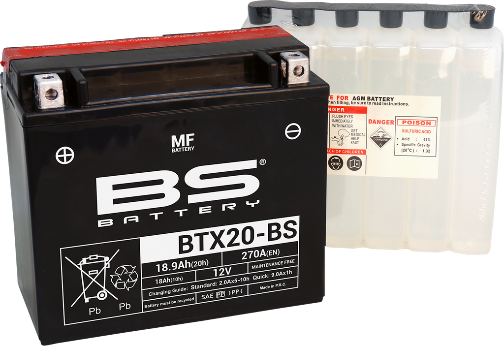 BS BATTERY Battery - BTX20-BS 300611