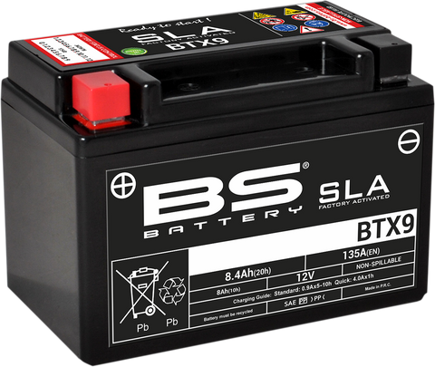 BS BATTERY Battery - BTX9 300674