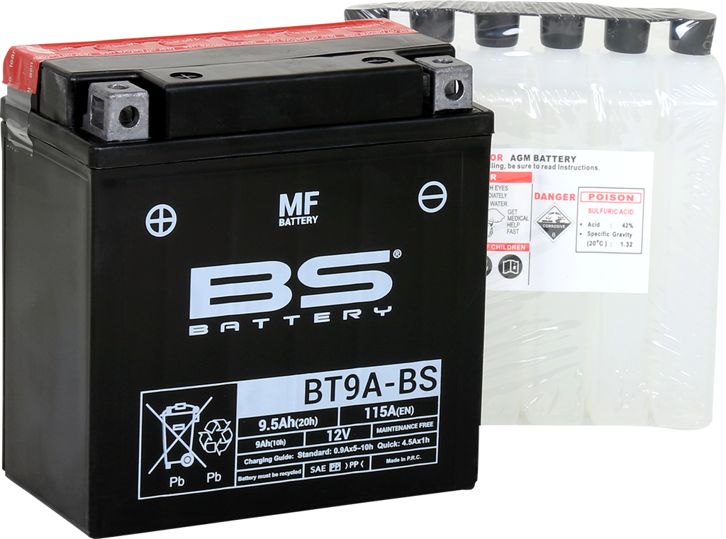 BS BATTERY Battery - BT9A-BS 300748