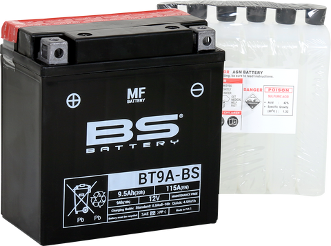 BS BATTERY Battery - BT9A-BS 300748