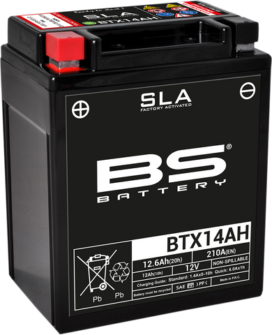 BS BATTERY Battery - BTX14AH 300758