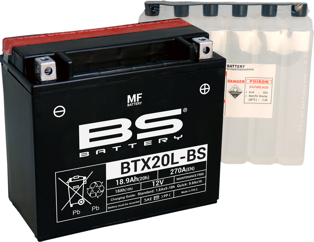 BS BATTERY Battery - BTX20L-BS 300610