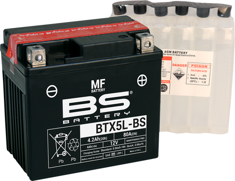 BS BATTERY Battery - BTX5L-BS 300618
