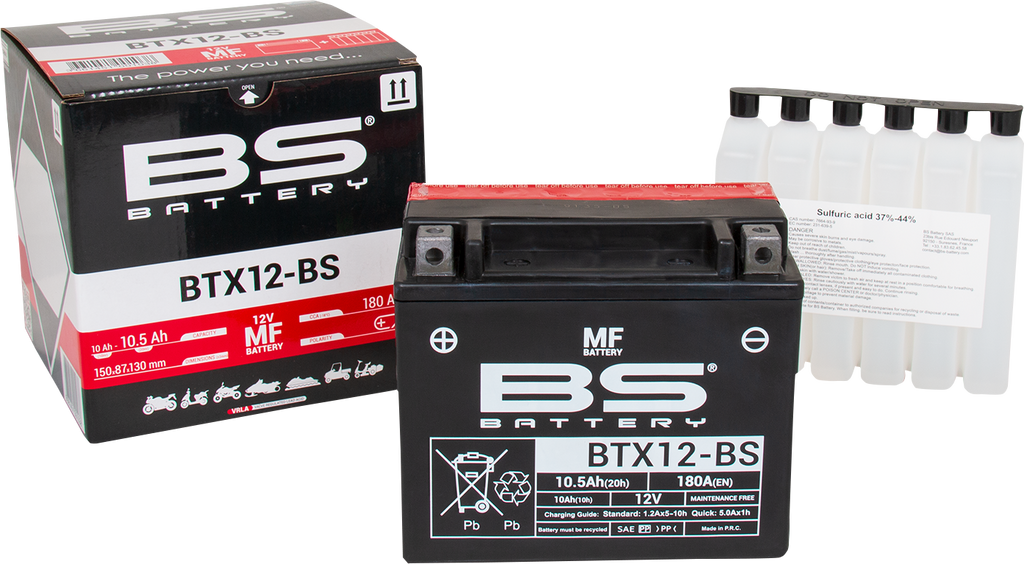 BS BATTERY Battery - BTX12-BS 300603