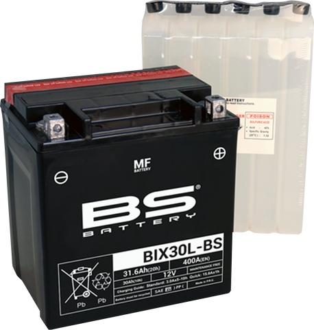 BS BATTERY Battery - BIX30L-BS 300753