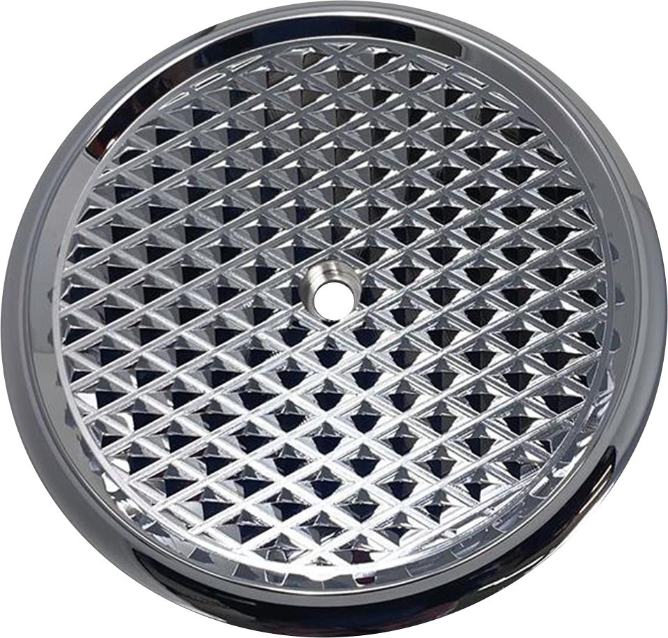 COVINGTONS Air Cleaner Insert - Diamondback - Chrome C3017-C