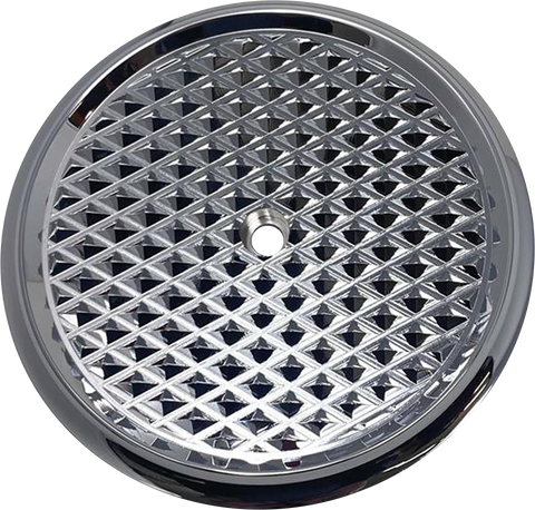 COVINGTONS Air Cleaner Insert - Diamondback - Chrome C3017-C