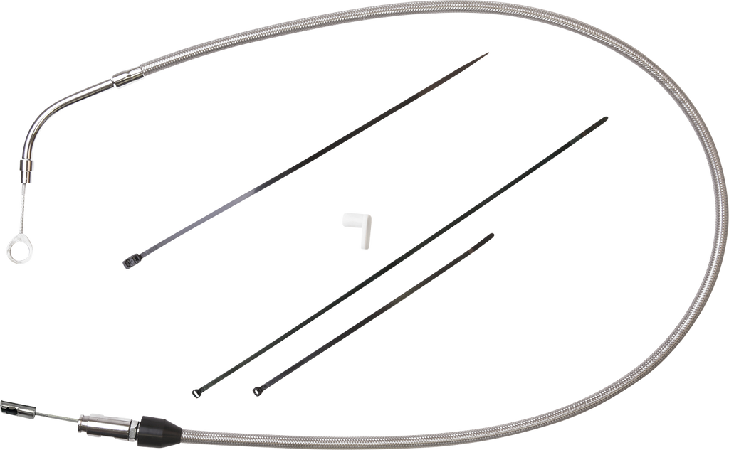 DRAG SPECIALTIES Clutch Cable - Upper - 39" - Stainless Steel 5323500HE
